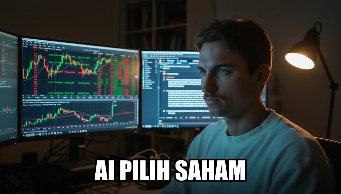 Gambar sampul untuk artikel "Bagaimana saya menggunakan AI untuk mengambil keputusan investasi (sistem riset 4 tahap saya yang lengkap)"
