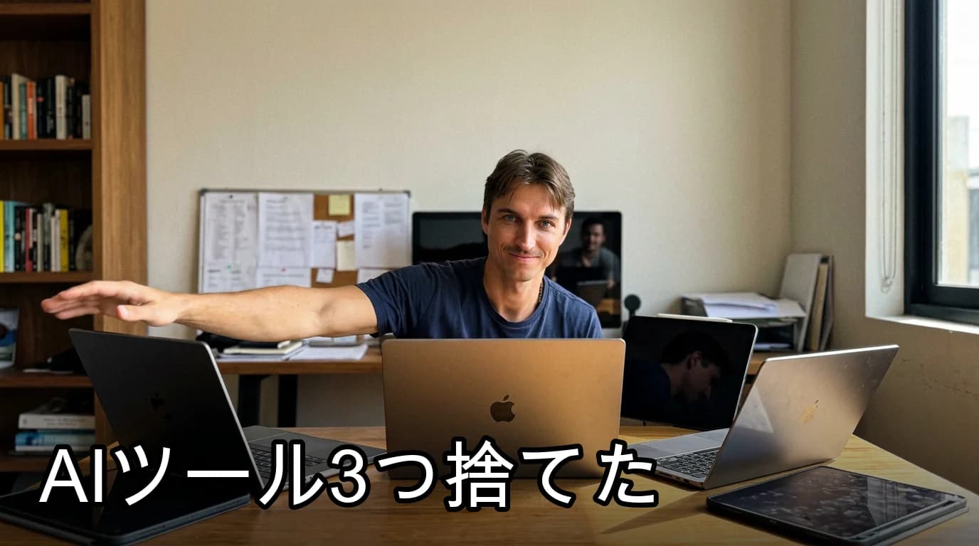 5つのAIツールの山を1つのClaude Code環境に集約 - 統合されたAI仕事システムの実例。