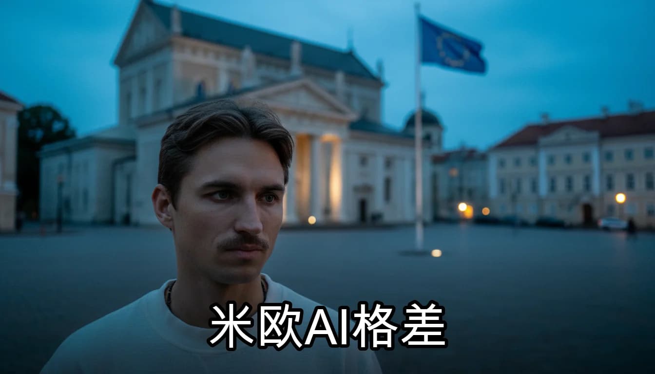 記事「米国 vs EUのAIギャップ:勝ちにいくのか、守りに入るのか?」のカバー画像
