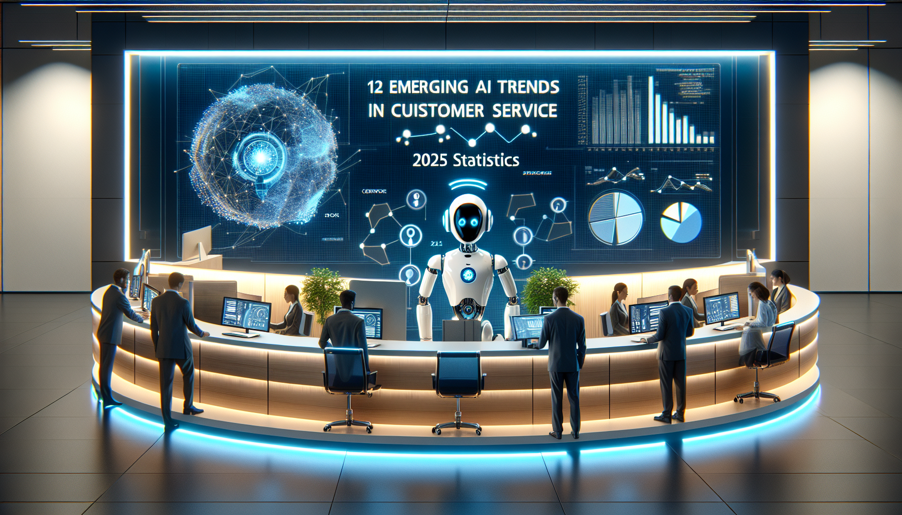 Silo Tech Article Banner - 12 Emerging AI Trends in Customer Service - 2025 AI Statistics